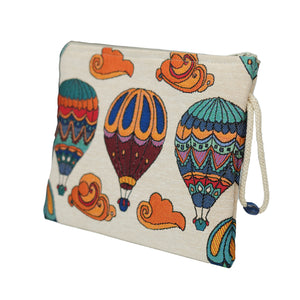 Turkish Large Pouch - Hot Airballoon