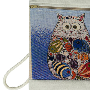 Turkish Medium Bag - Cats